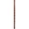 Ekena Millwork Nexus Ceiling Medallion (Fits Canopies up to 2 3/4"), Hand-Painted Antique Copper, 30"OD x 1 1/4"P CM30NEACS - alternate 2
